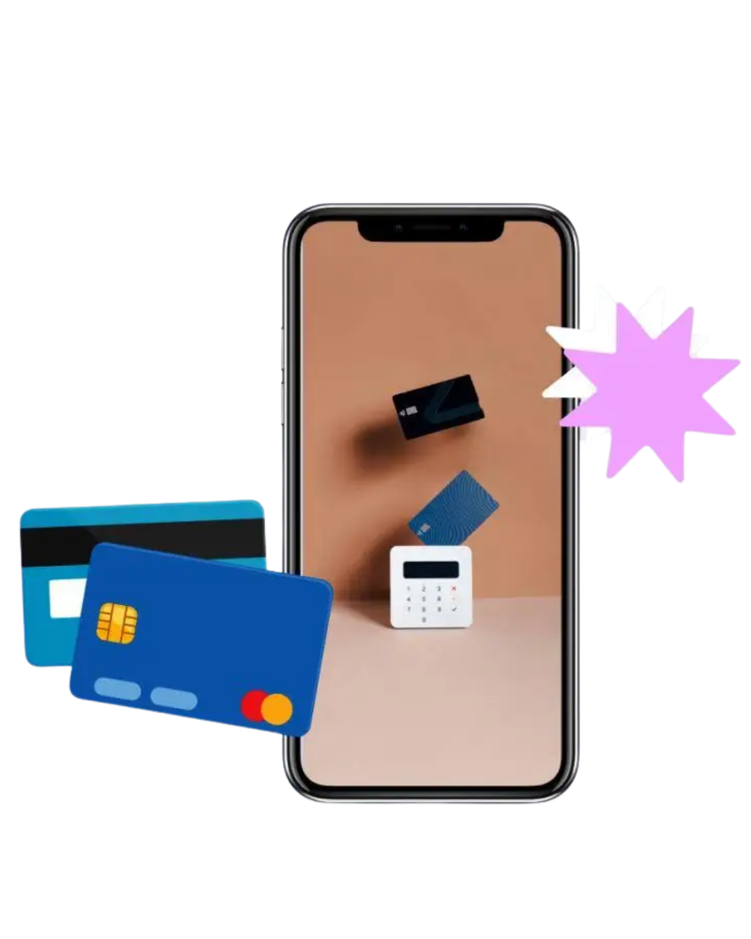 QueueLess Smartphone App Mockup Screen